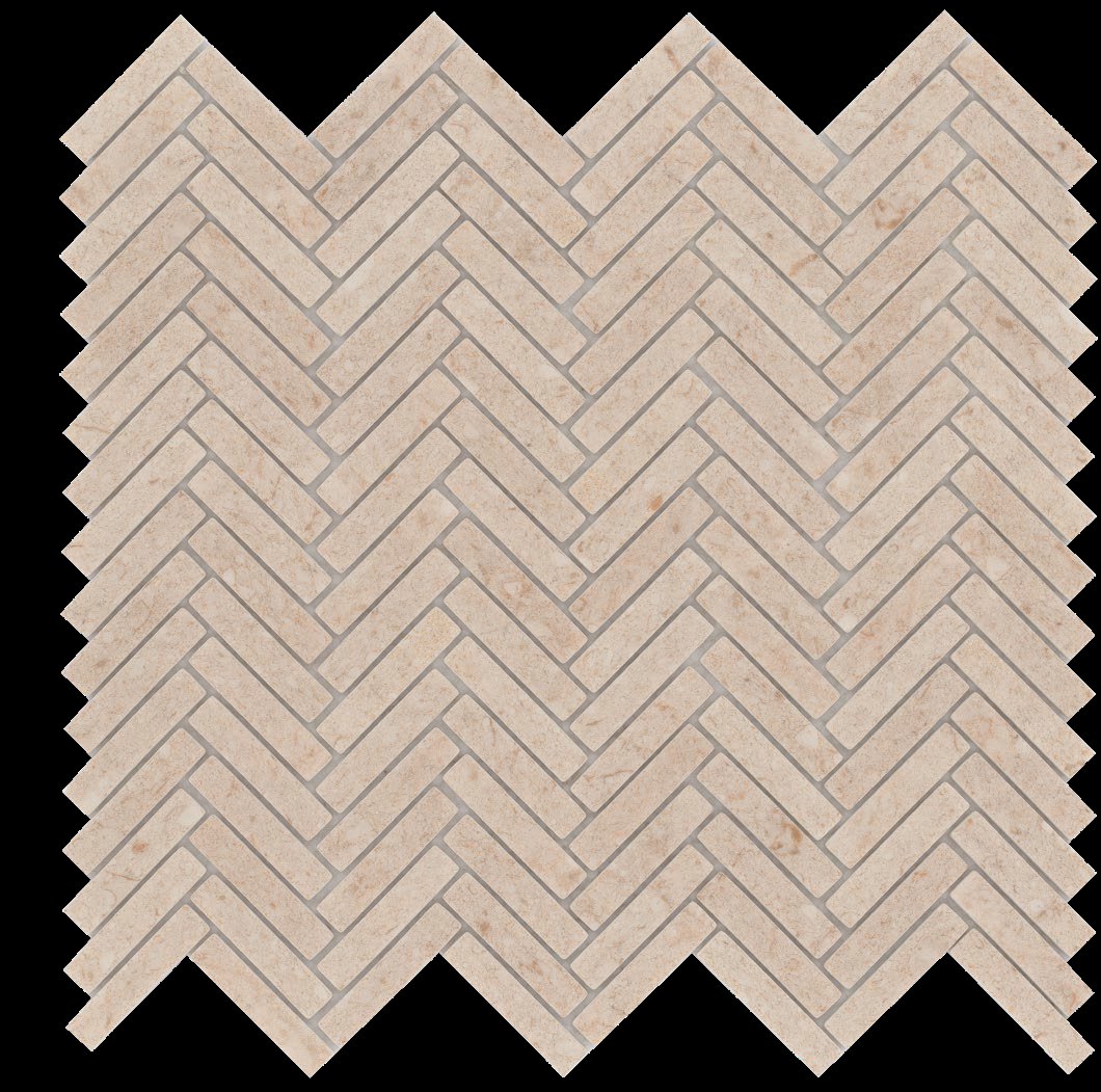 Herringbone Dorcia Marfil 260x280x6mm