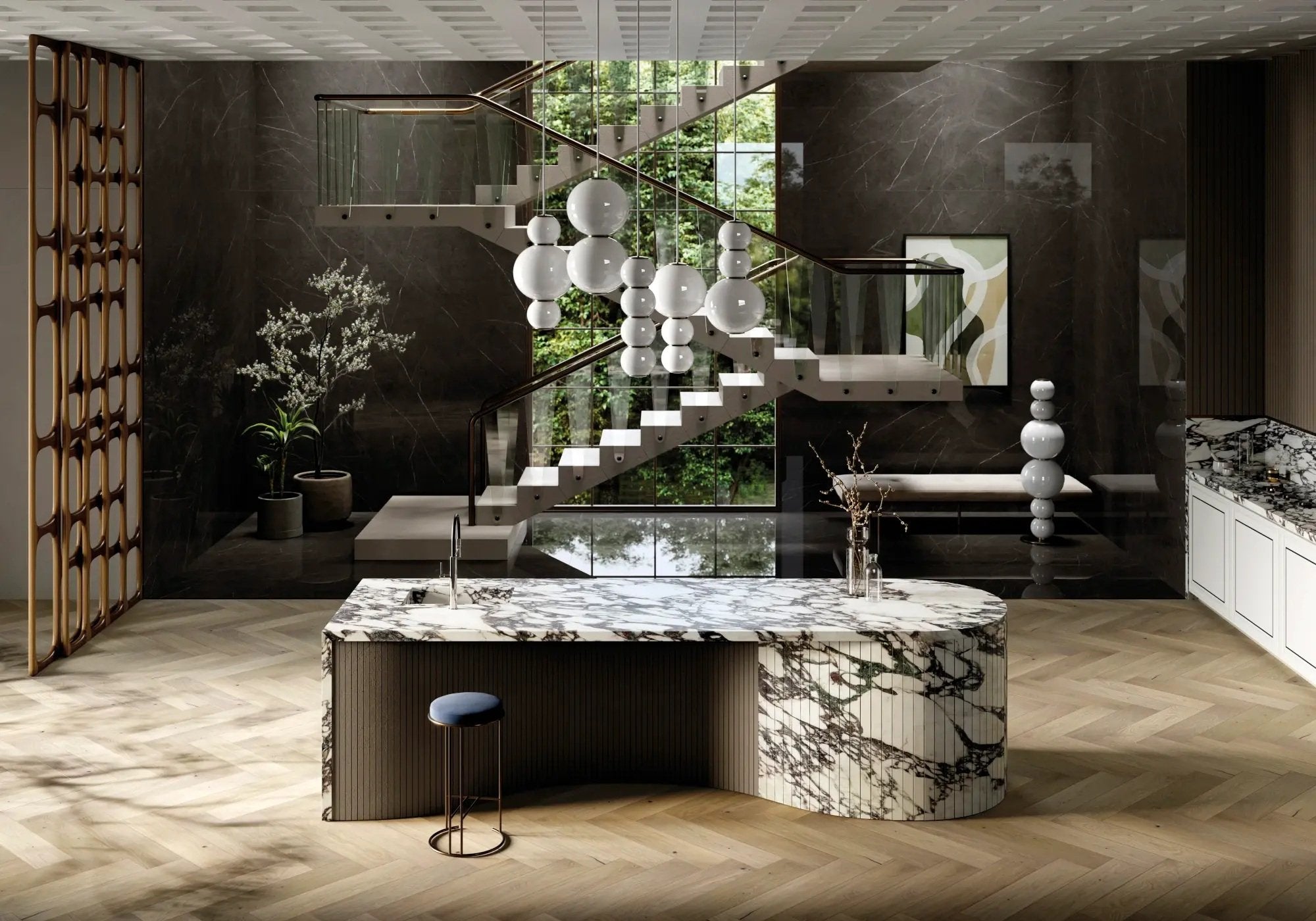 Xtone Calacatta Viola Nature 3200x1600x6mm (Indent)
