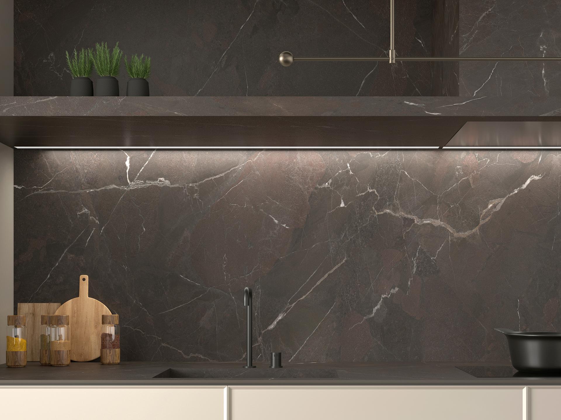 Xtone Breccia Imperiale Texture 1600x3200x12mm (NZ Stock)